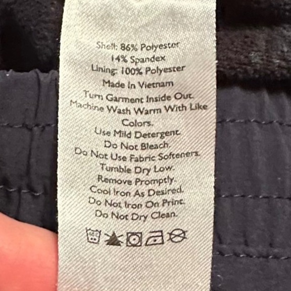 Eddie Bauer First Ascent Guide Pro Lined Pants Womens 10 Black Fleece Hiking - Picture 7 of 10